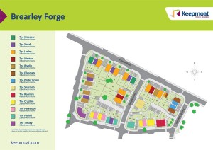 Original Site Map for Brearley Forge