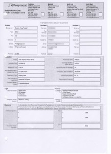 Unsigned Reservation Form created on 15/08/2013 by Keepmoat.